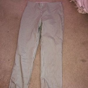 checkered pants